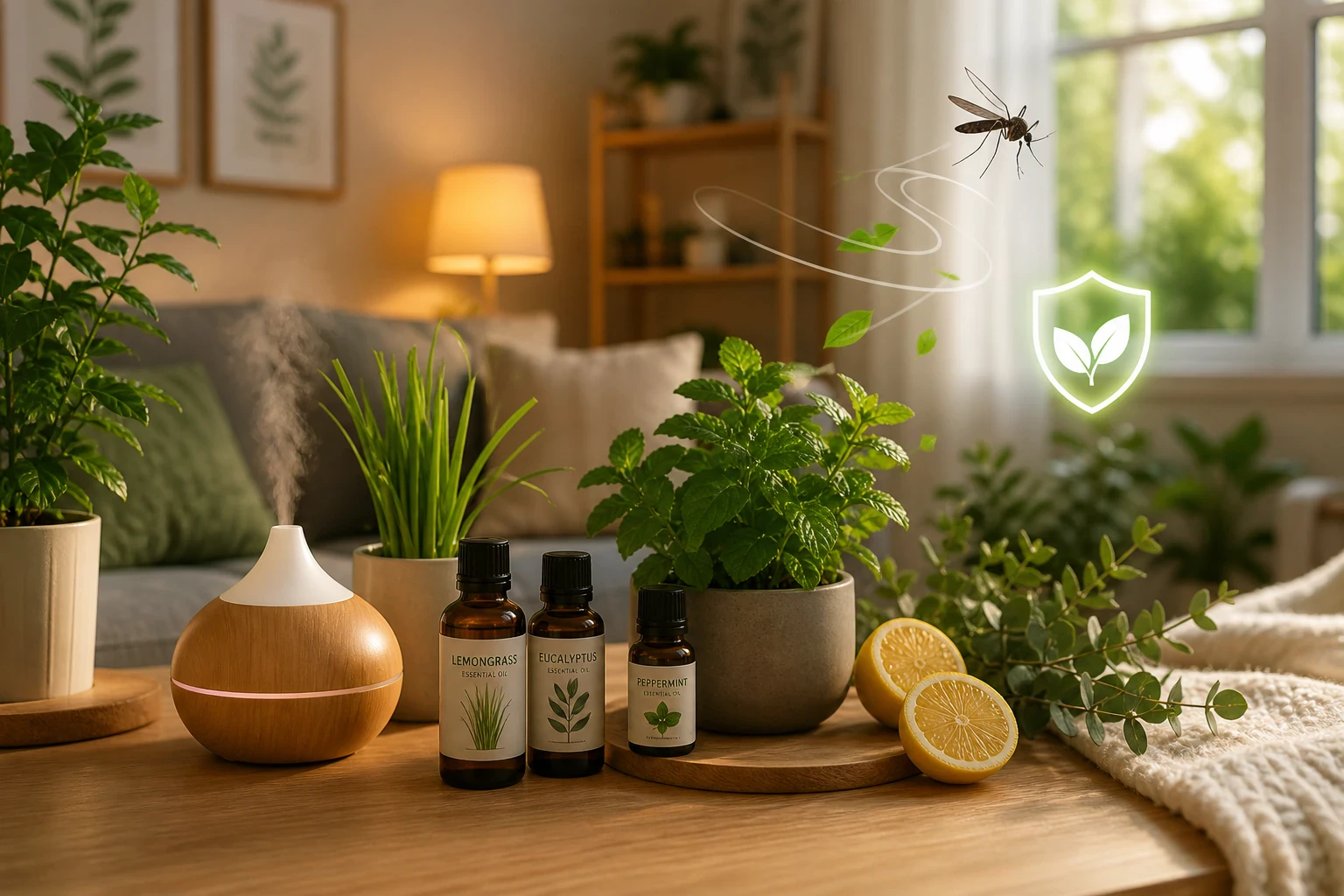 image about طرق آمنة وفعالة للتخلص من الناموس في المنزل