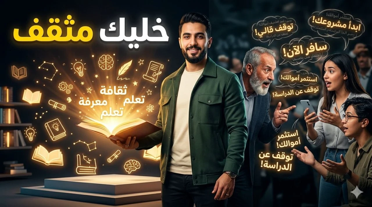 image about خليك مثقف وخد النصيحة الصح