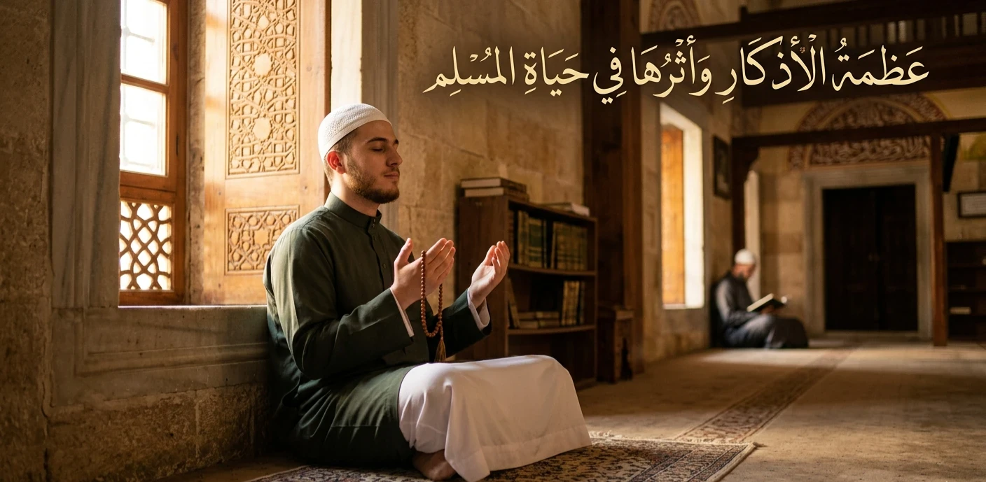 image about فضل الأذكار وأثرها في حياة المسلم 