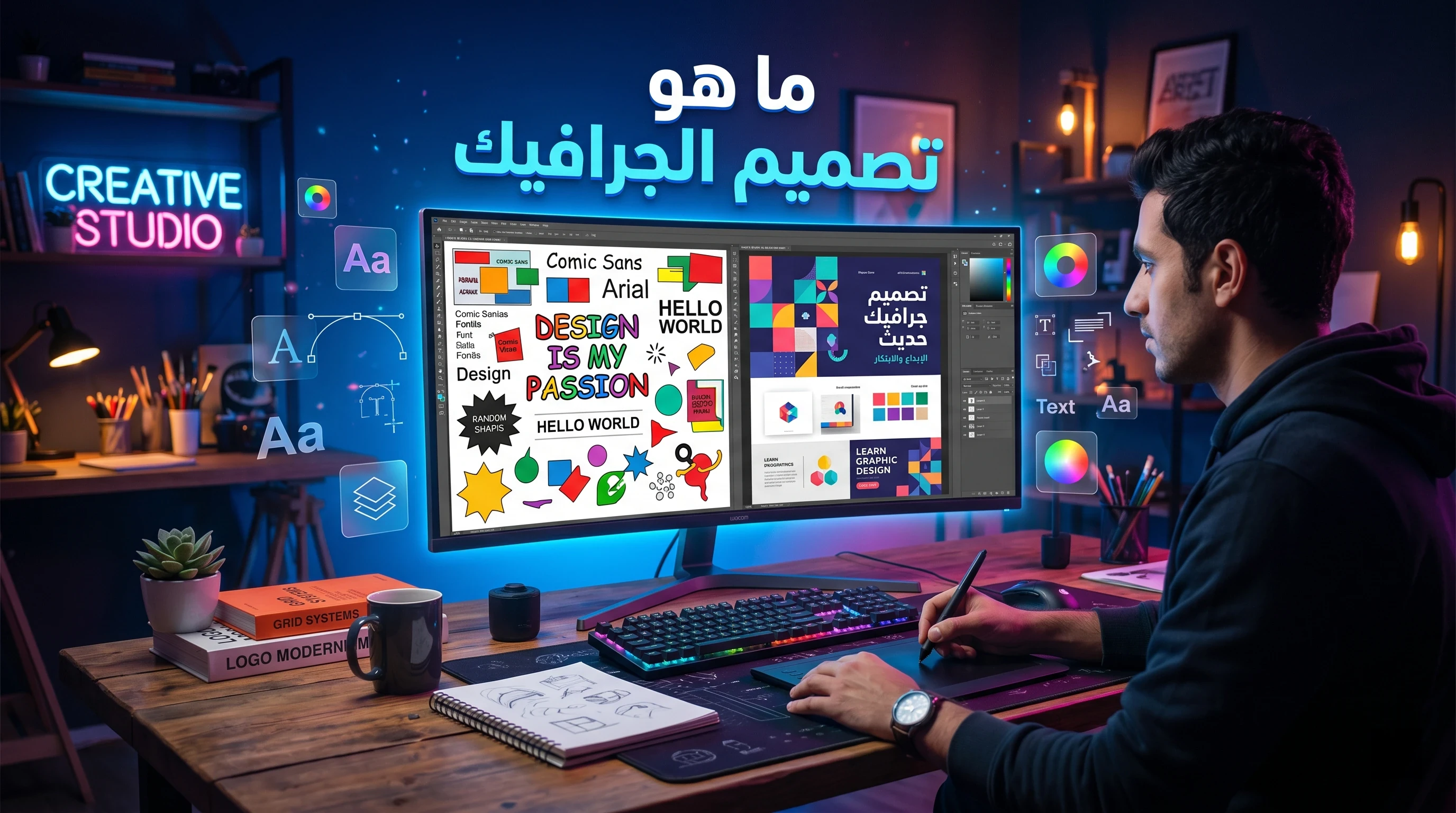 image about ما هو تصميم الجرافيك : وكيف تتحول من مجرد مستخدم للأدوات إلى صانع تأثير بصري حقيقي ؟!