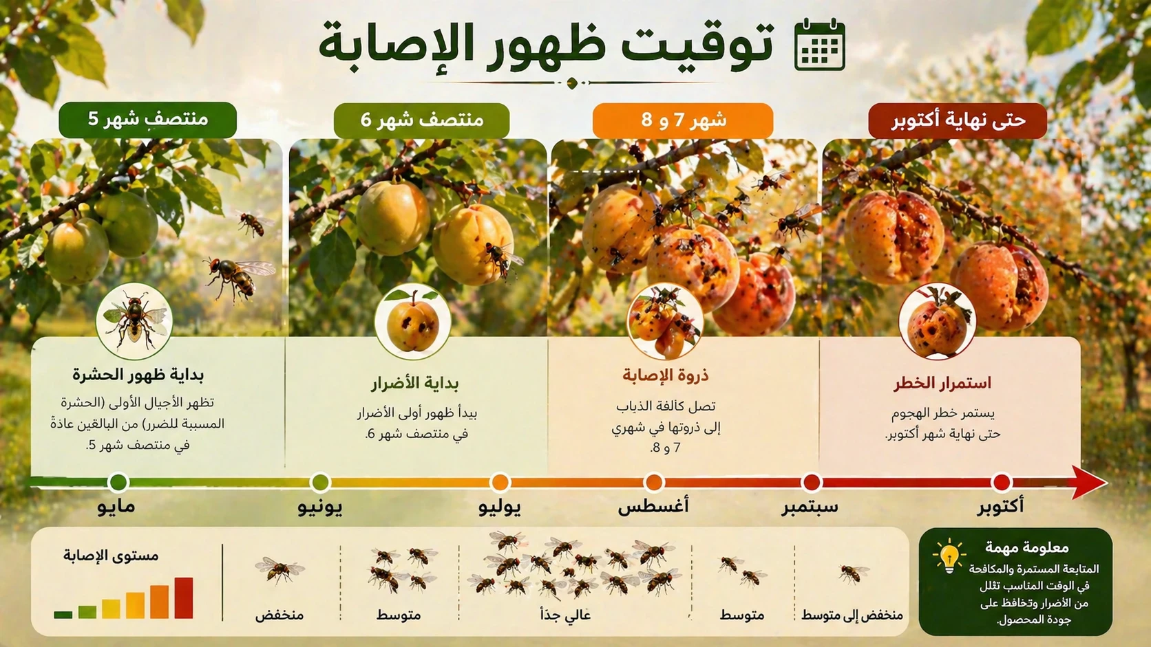 image about ذبابة الفاكهة المتوسطية: العدو الخفي لمحاصيلك وكيفية حمايتها باستراتيجيات المكافحة المتكاملة