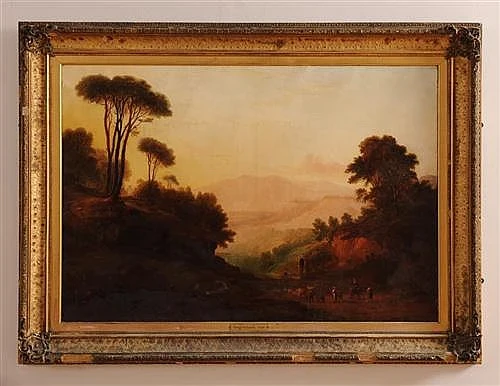 image about جورج توماس كولومب الجنرال البريطاني ورسام المناظر الطبيعية