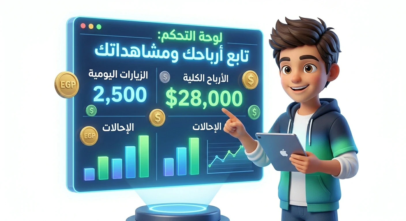 image about  الدليل الشامل للربح من الإنترنت 2026: 5 خطوات عملية لتحقيق دخل شهري مستدام