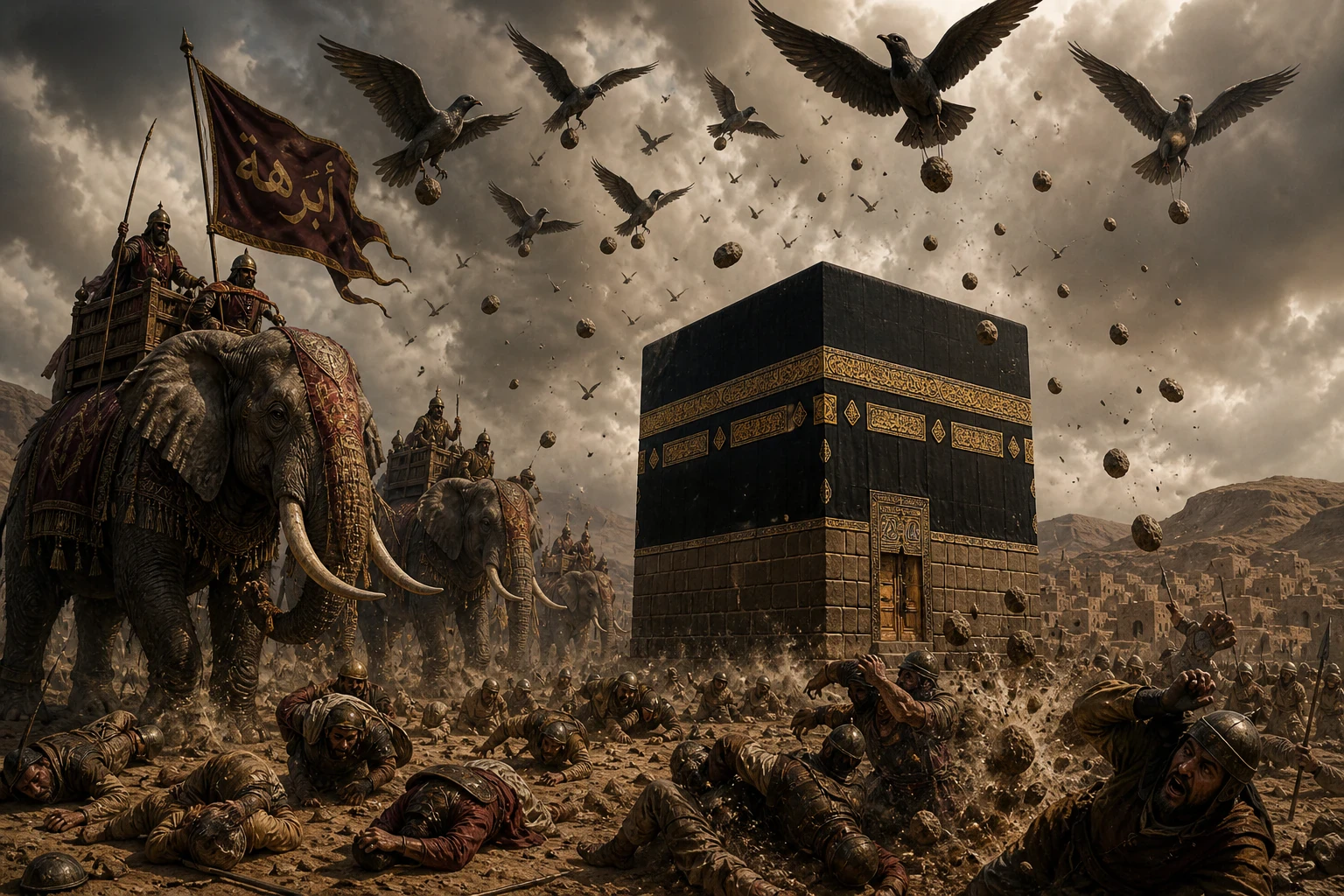 image about عام الفيل: حين دافع الله عن بيته وأهلك جيش أبرهة