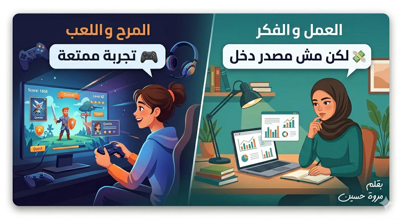 image about حاولت أكسب فلوس من الألعاب لمدة 7 أيام… النتيجة صدمتني!