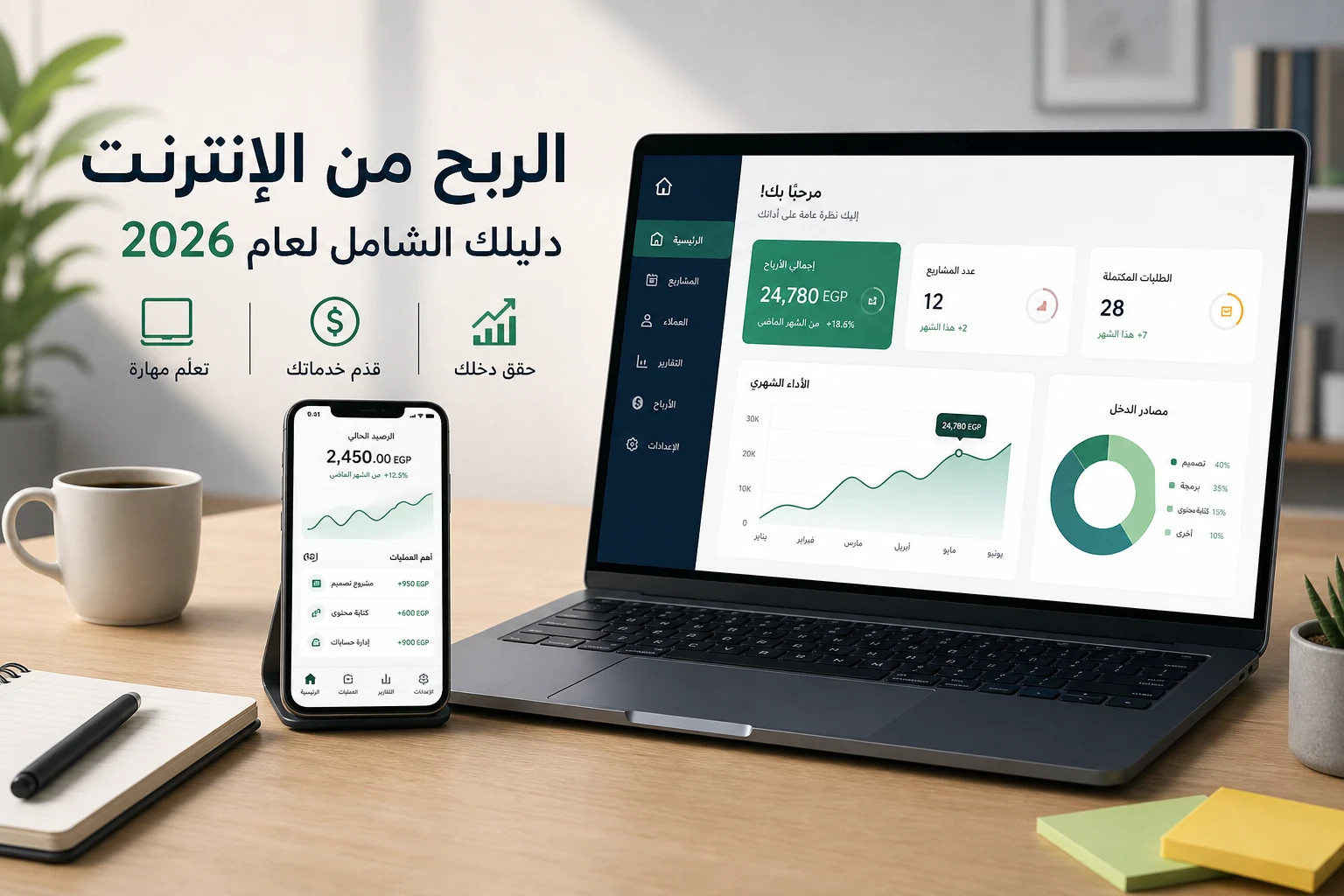 image about من الهواية إلى الاحتراف : دليلك الشامل للربح من تصميم وبرمجة الواجهات عبر الإنترنت