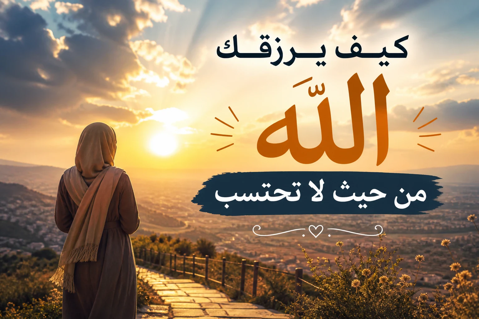 image about كيف يرزقك الله من حيث لا تحتسب