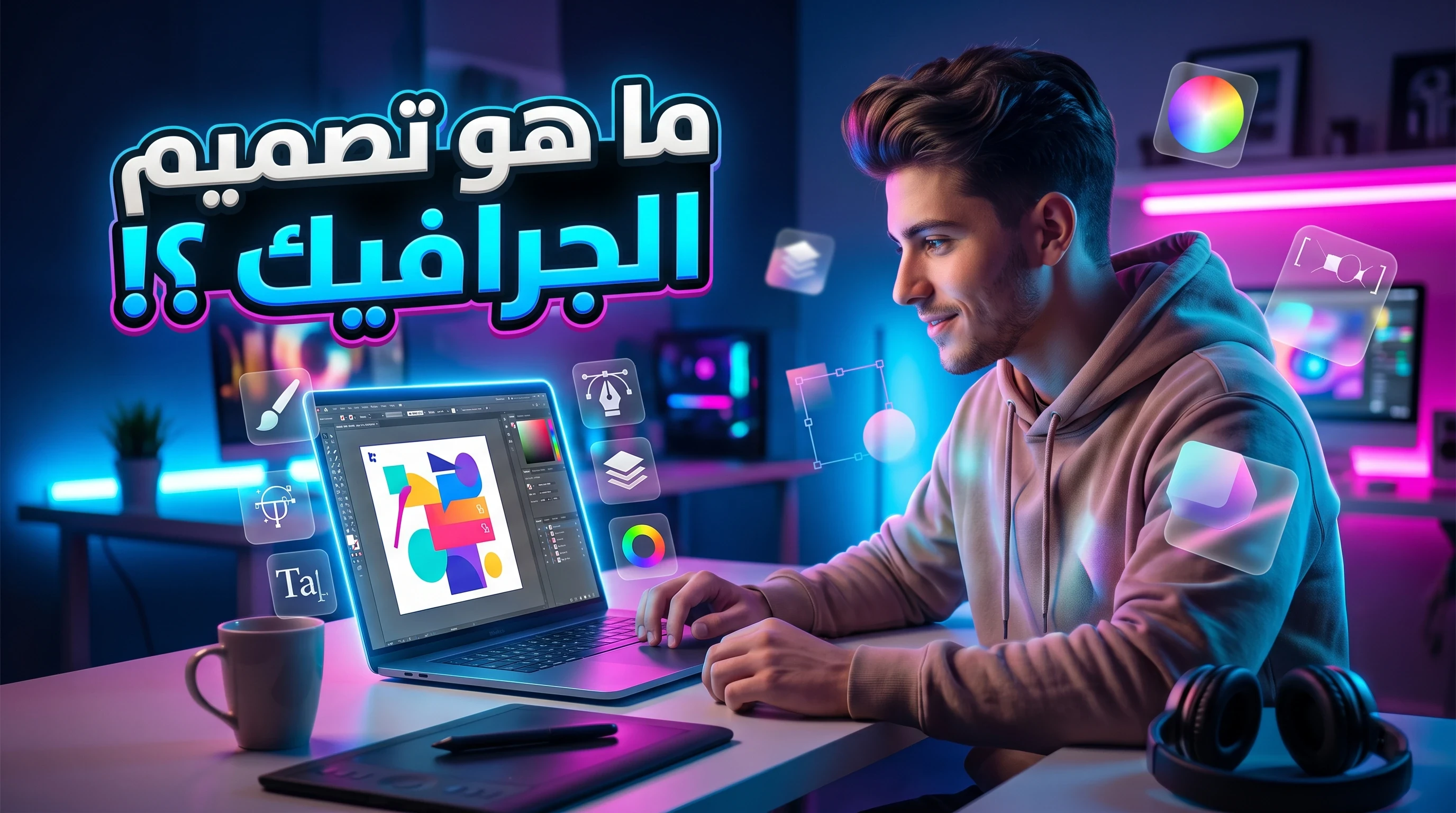 image about أهم الأسئلة التي تُسأل عن مجال تصميم الجرافيك🔔🤔 ؟