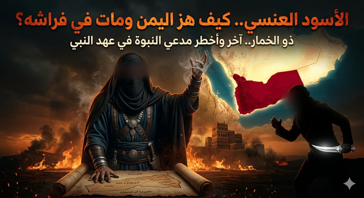 image about الأسود العنسي ( مُدّعي النبوّة )