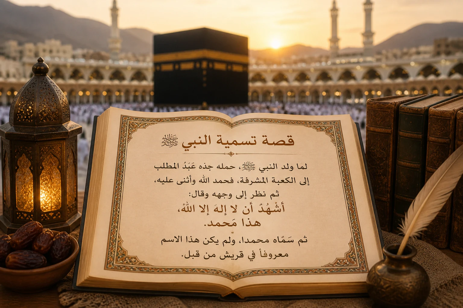 image about  القصة وراء اسم محمد