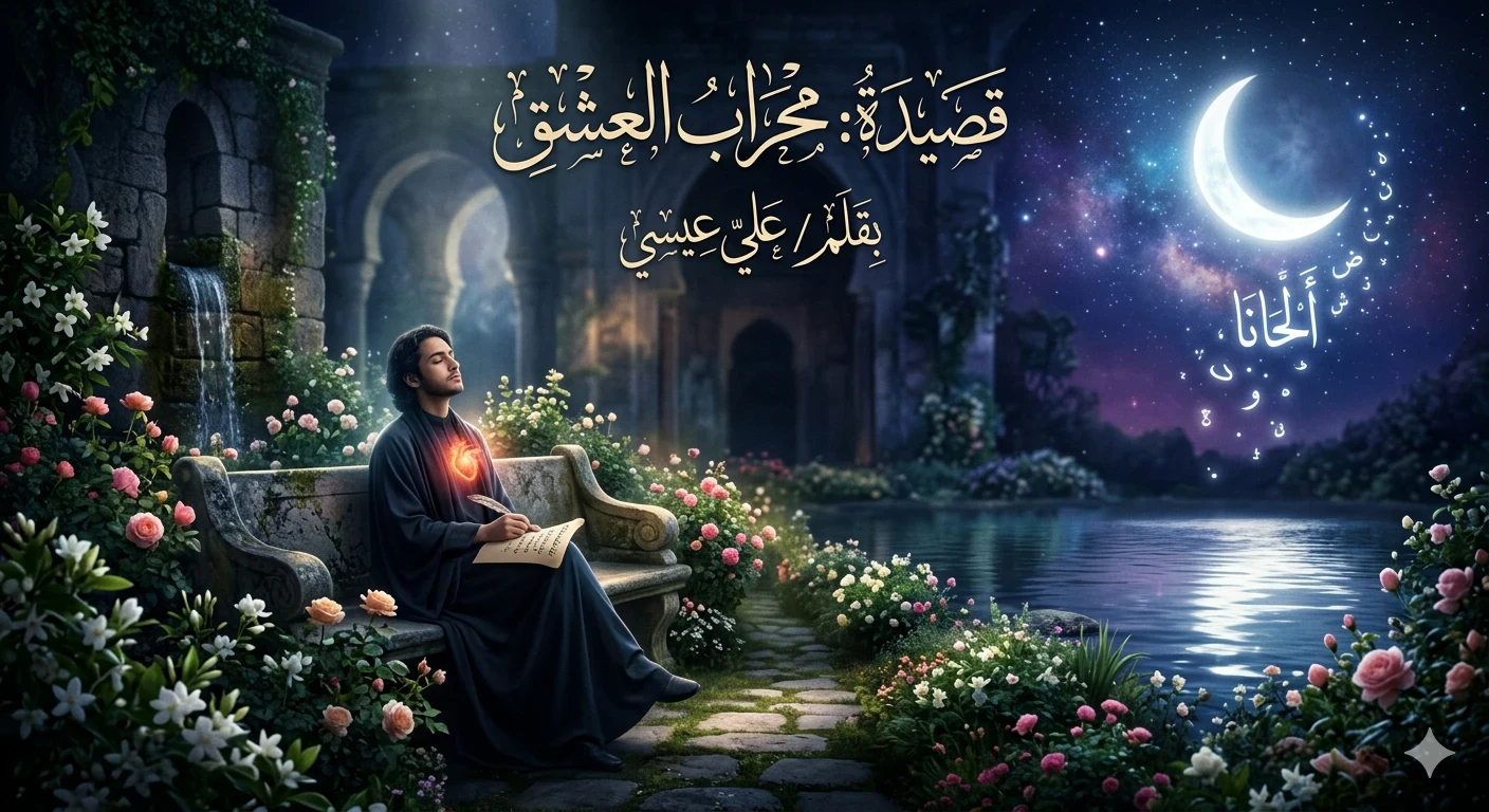 image about ديوان: مِحْرابُ الوَجْد