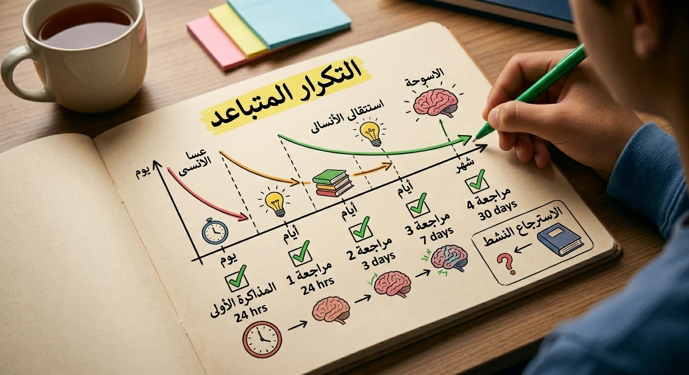 image about دليلك الشامل للتفوق في الثانوية العامة: أفضل طرق المذاكرة والمراجعة وتنظيم الوقت
