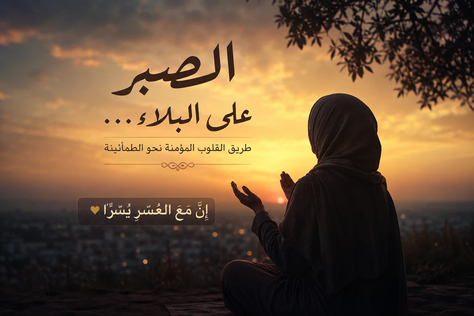 image about ✨ الصبر على البلاء… طريق القلوب المؤمنة نحو الطمأنينة