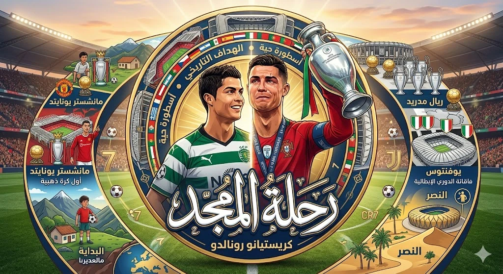 image about أسطورة لا تتوقف — رحلة Cristiano Ronaldo نحو القمة🏆