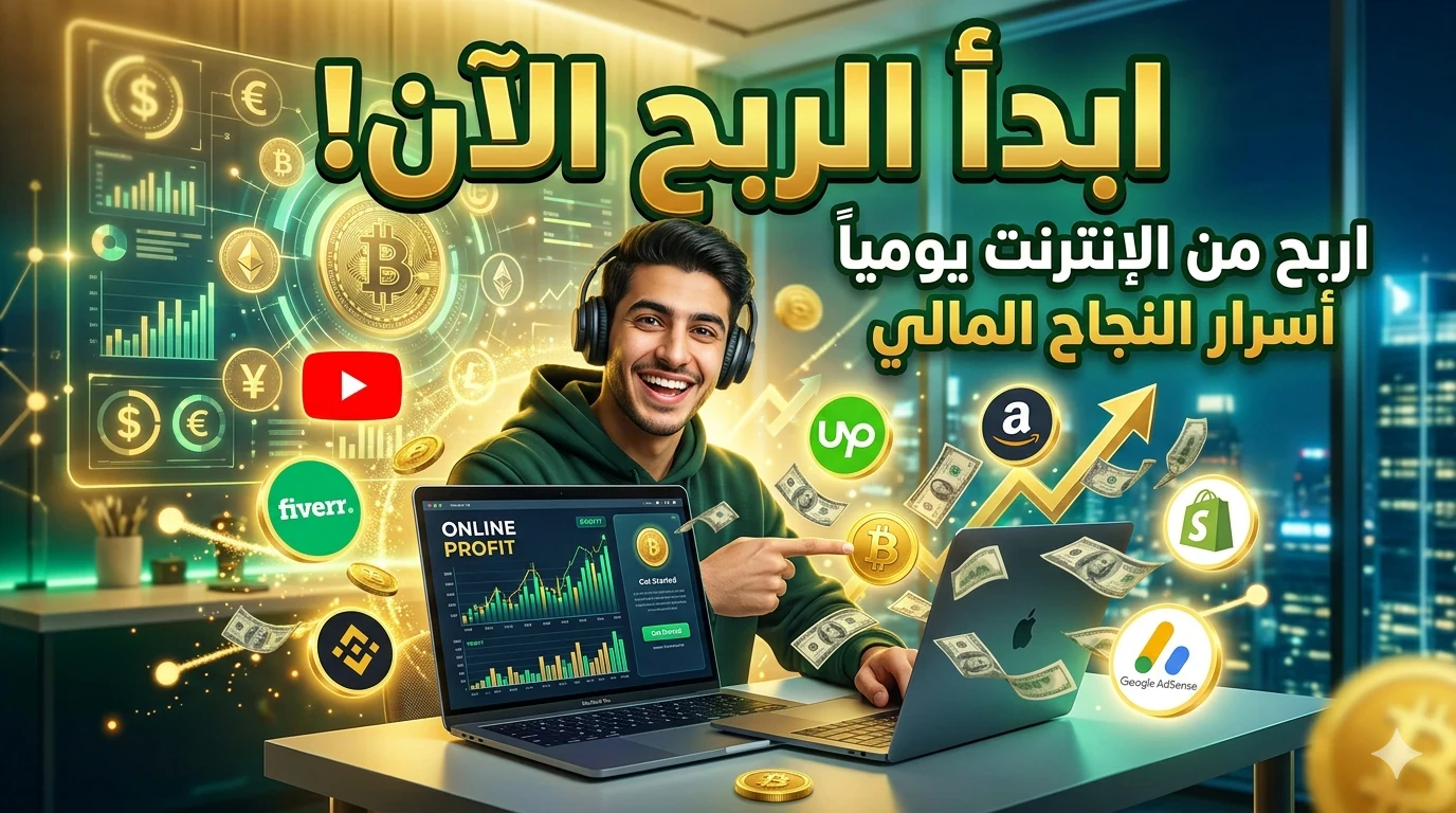 image about كيف تحقق أول ربح من الإنترنت للمبتدئين: خطة عملية مجربة بعيدًا عن الطرق الوهمية