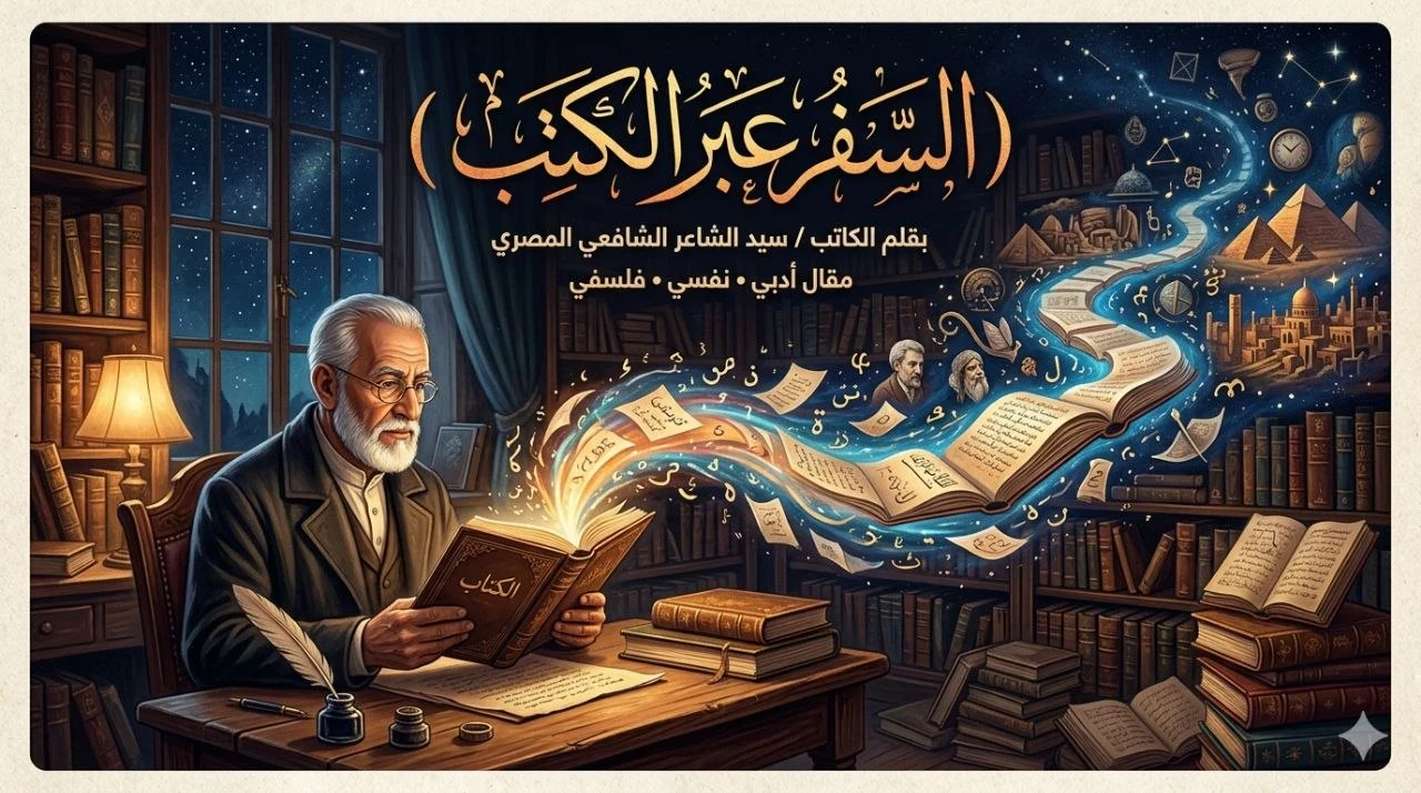 image about السَّفَرُ عَبرَ الكُتُب