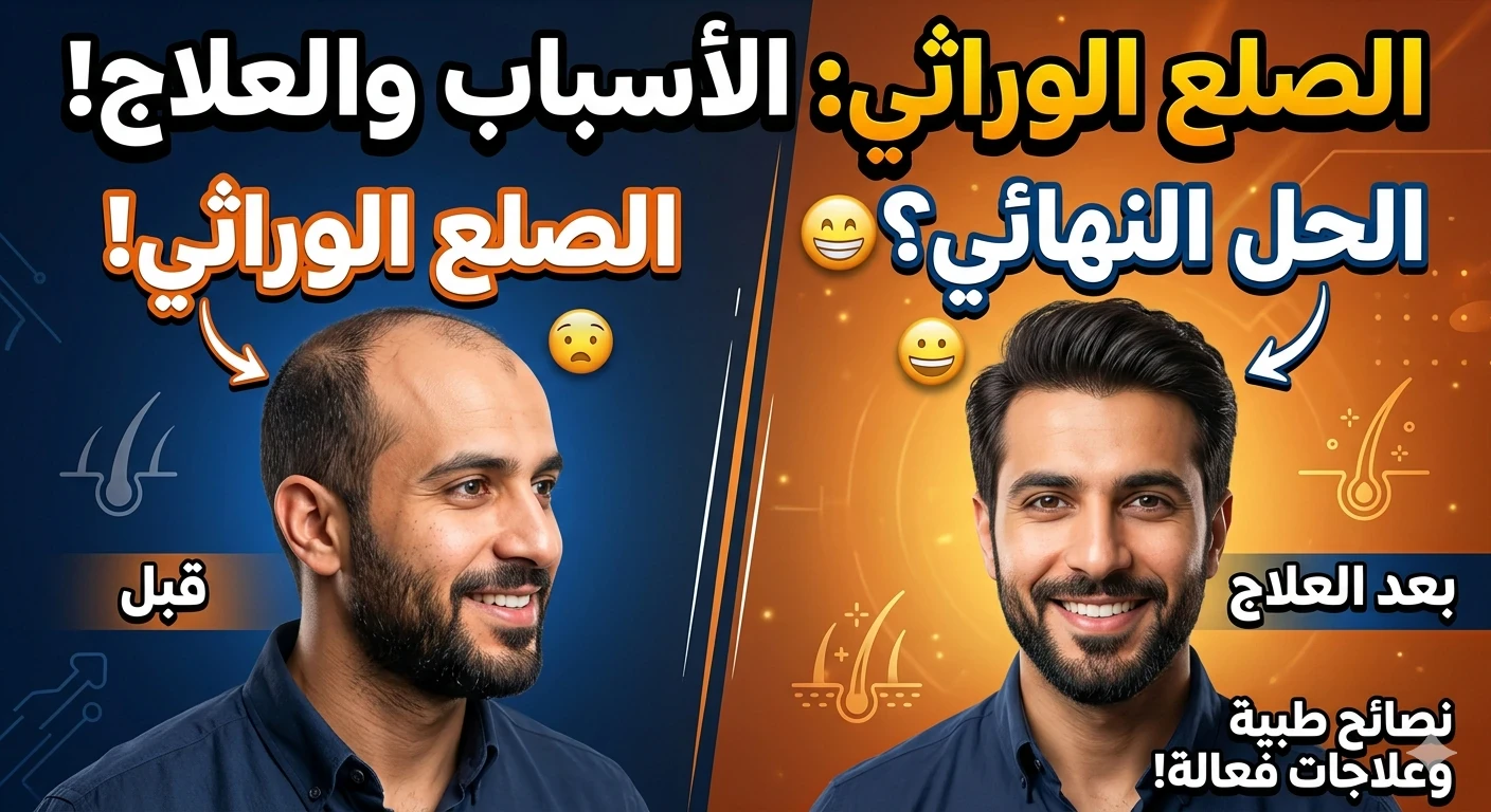 image about الصلع الوراثي و كيفيه العلاج منه