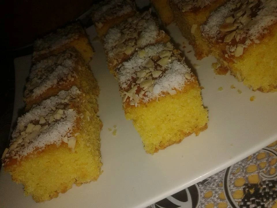 image about بسبوسة ببيضة واحدة “قمة في الروعة” 🤩🤩