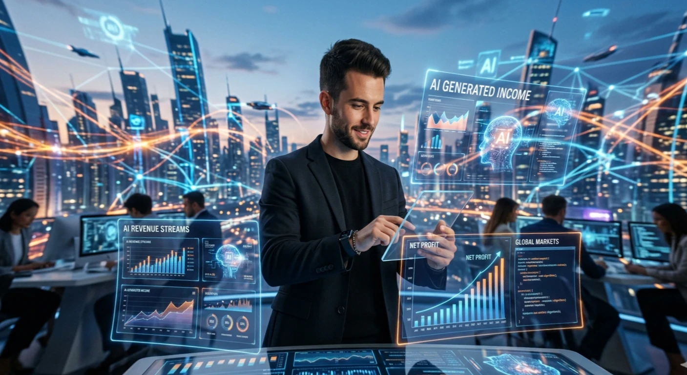 image about أفضل مواقع AI لصناعة المال يوميًا في 2026 | دليلك الشامل للربح بالذكاء الاصطناعي