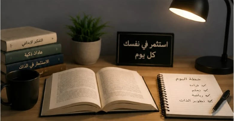image about أهم 5 عادات يومية لتطوير الذات وبناء ثقافة معرفية واسعة