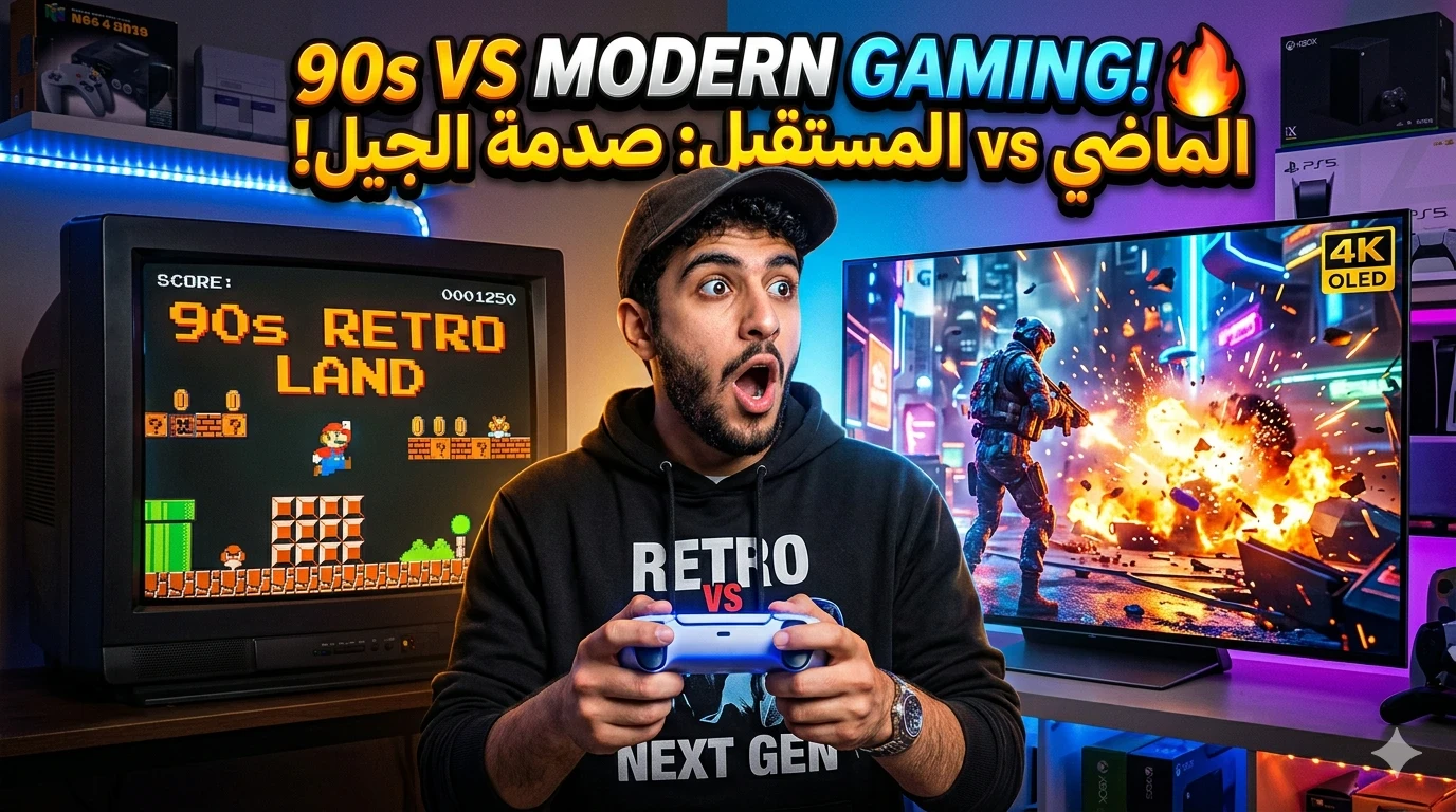 image about لماذا أصبحت الألعاب الحديثة أكثر متعة من ألعاب التسعينيات؟