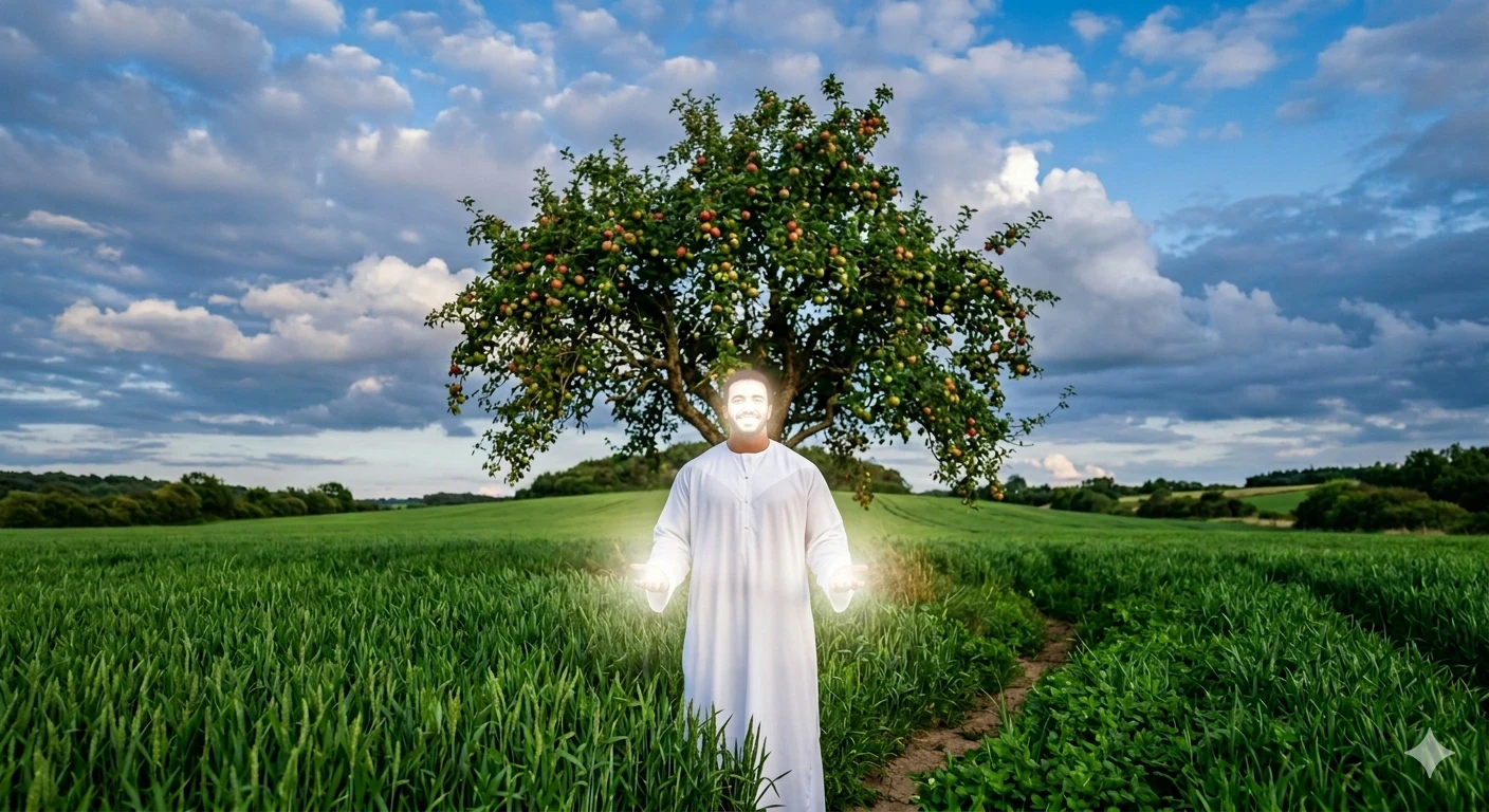 image about آدم عليه السلام: من جنة الخلد إلى عمارة الأرض: