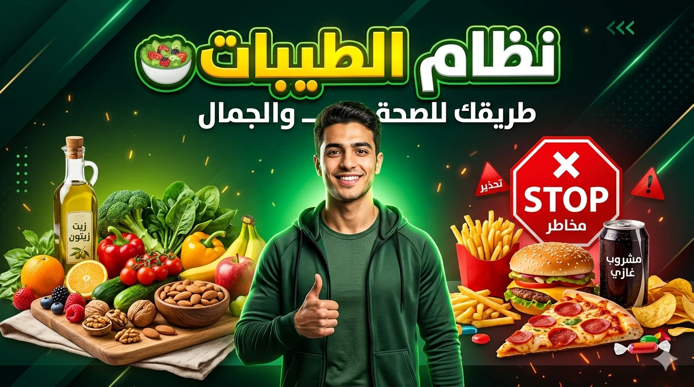 image about 🥗 نظام الطيبات: بين الغذاء الصحي وفلسفة الحياة