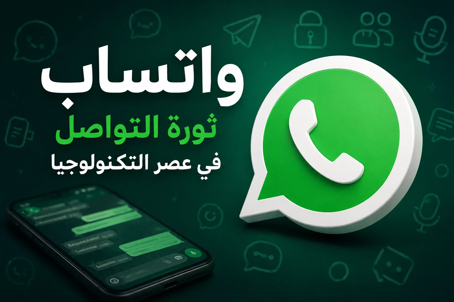 image about واتساب: ثورة التواصل الحديثة في عصر التكنولوجيا
