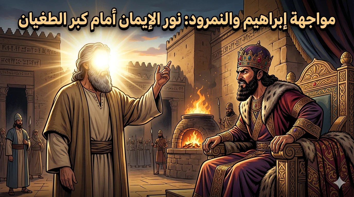 image about قصة النمرود مع  خليل الرحمان إبراهيم عليه السلام 