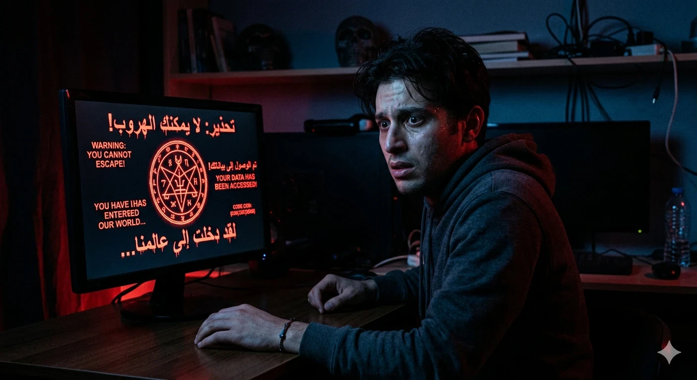 image about “همسة من الدارك ويب: عندما يتحول الفضول إلى كابوس”