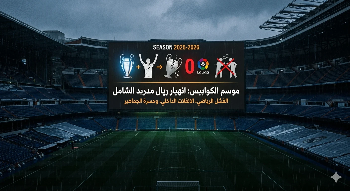 image about الوضع المأساوي لريال مدريد: كيف تحول موسم 2025-2026 إلى كابوس في 