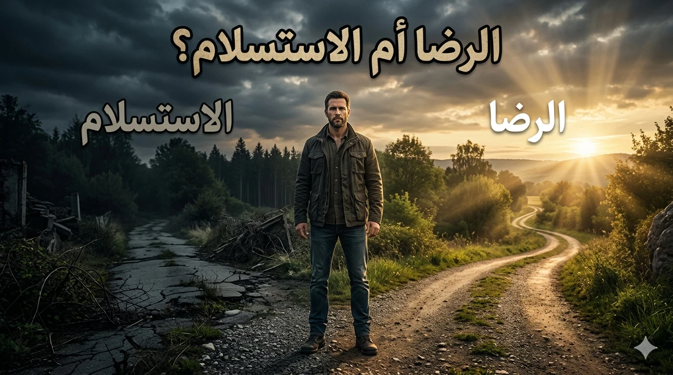 image about الرضا أم الاستسلام؟ الفرق الذي يغيّر طريقة عيشك للحياة