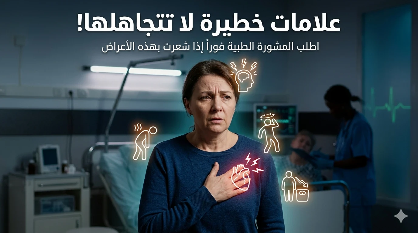 image about علامات صامتة يخبرك بها جسمك  و أعراض صحية لا يجب تجاهلها أبدًا