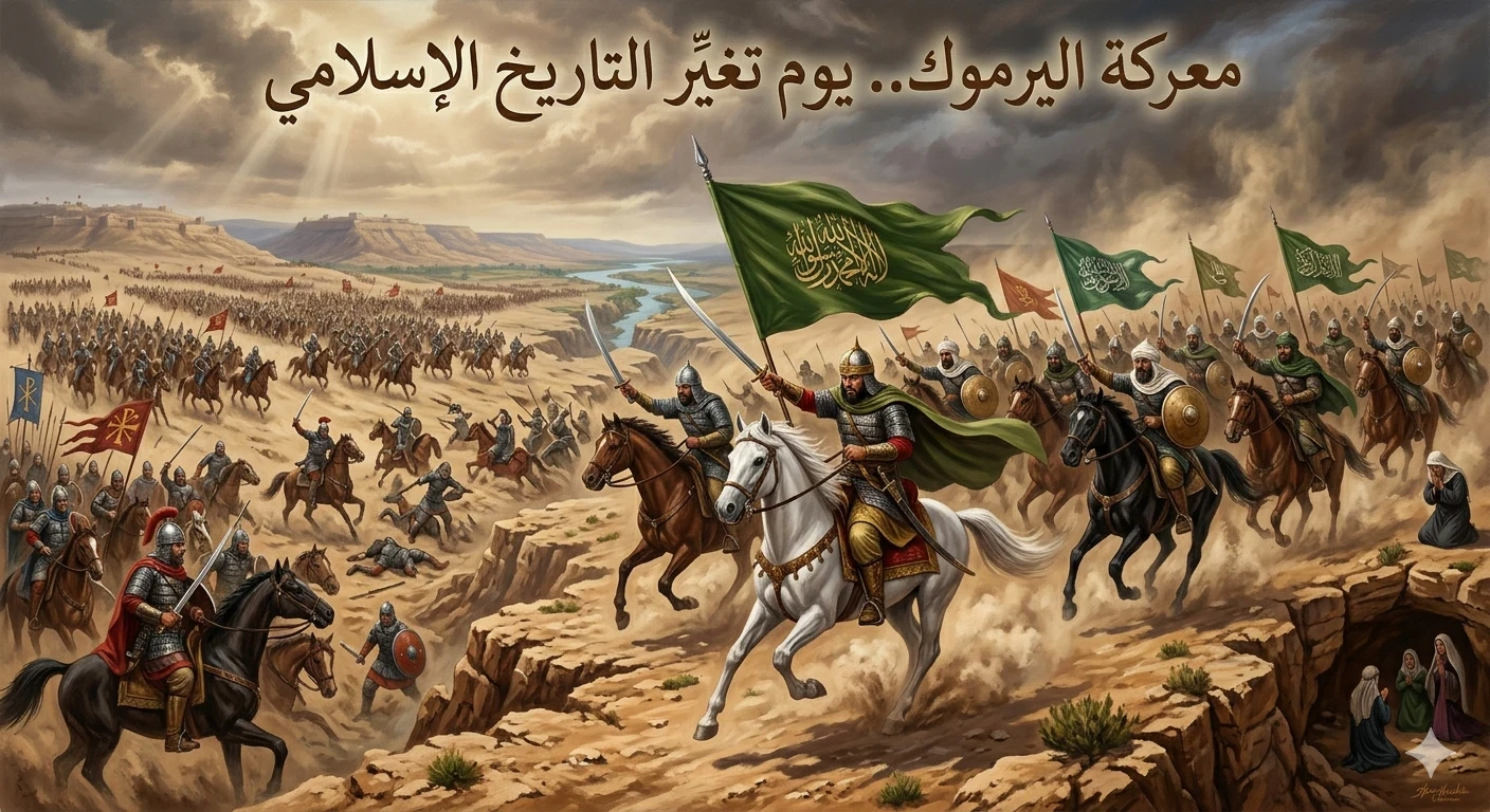 image about معركة اليرموك: الانتصار الذي غيّر مجرى التاريخ الإسلامي