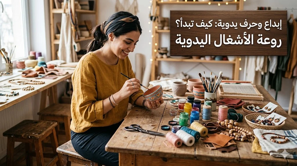 image about الأعمال اليدوية: فنٌ يجمع بين الإبداع والتراث
