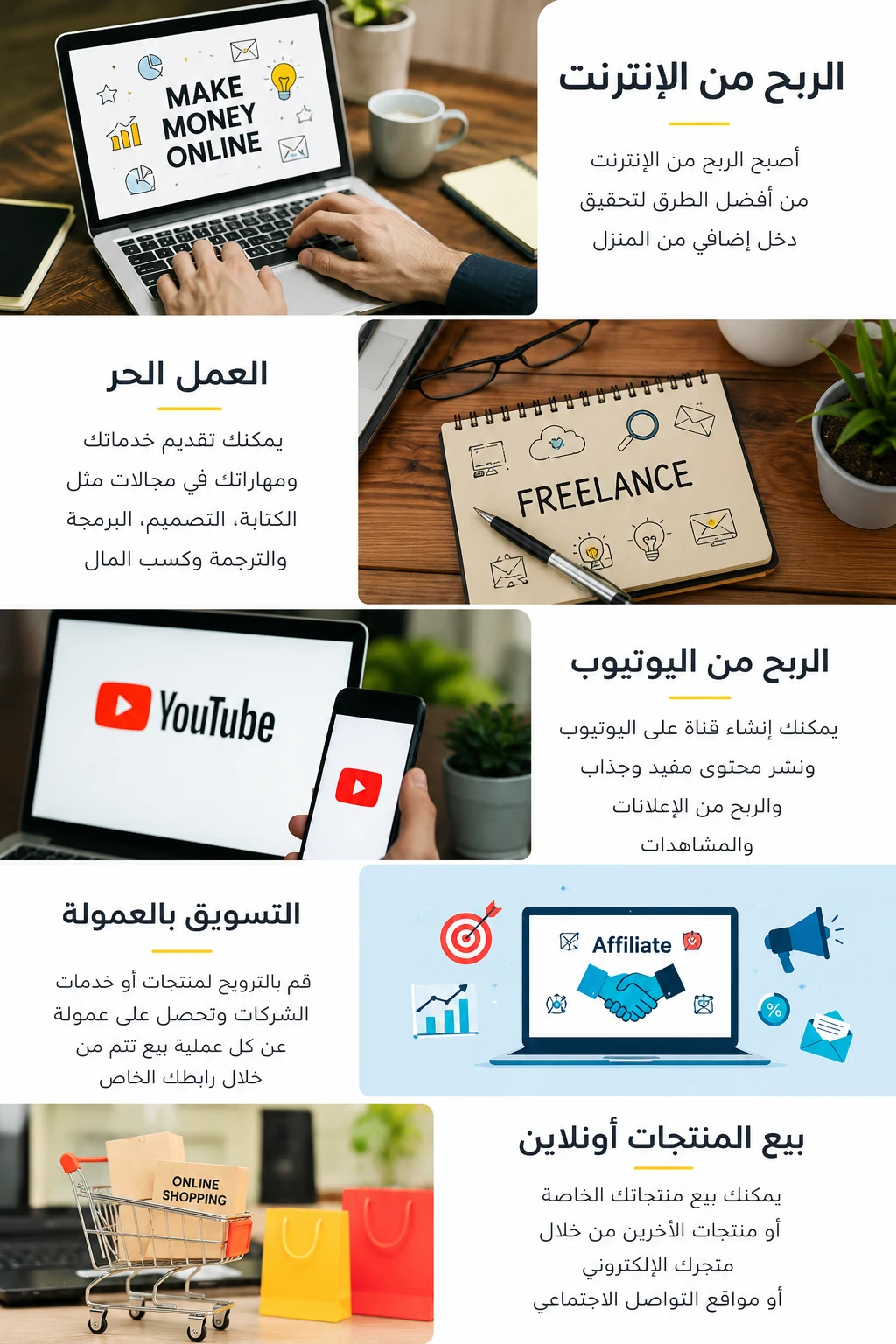 image about 💰 كيفية الربح من الإنترنت للمبتدئين 2026 | أسرع طرق حقيقية بدون رأس مال 🚀