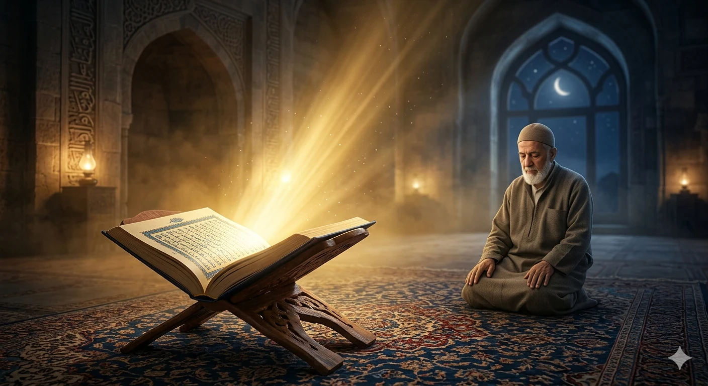 image about حين تهدأ الفوضى: كيف يصنع القرآن الكريم سلامًا داخليًا وسط ضجيج الحياة؟