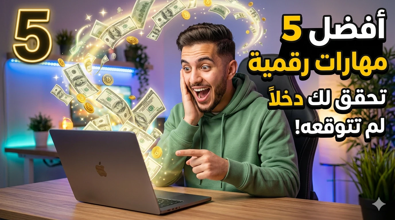 image about أفضل 5 مهارات رقمية للمبتدئين في 2026