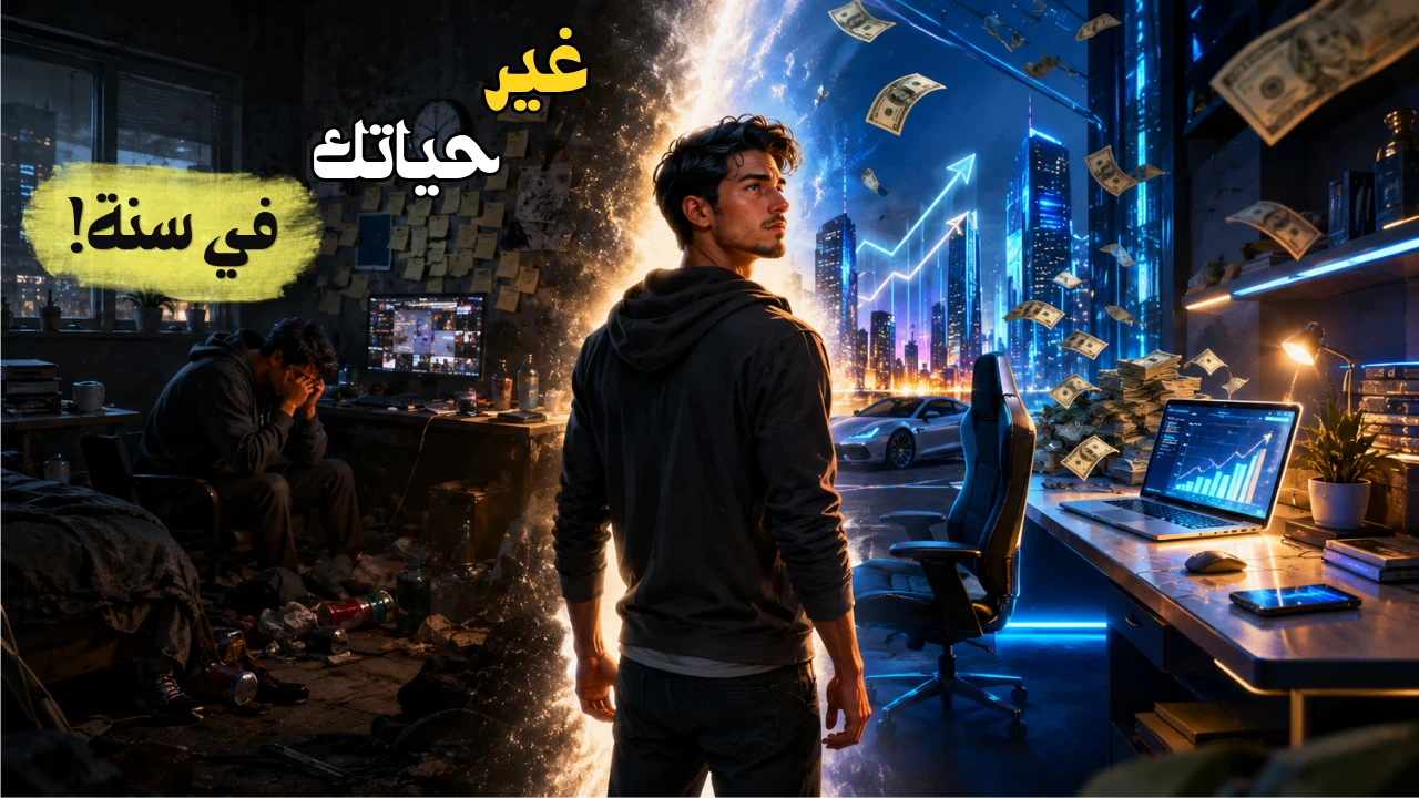 image about كيف تغيّر حياتك في سنة واحدة فقط؟ خطة واقعية للنجاح الشخصي والمالي