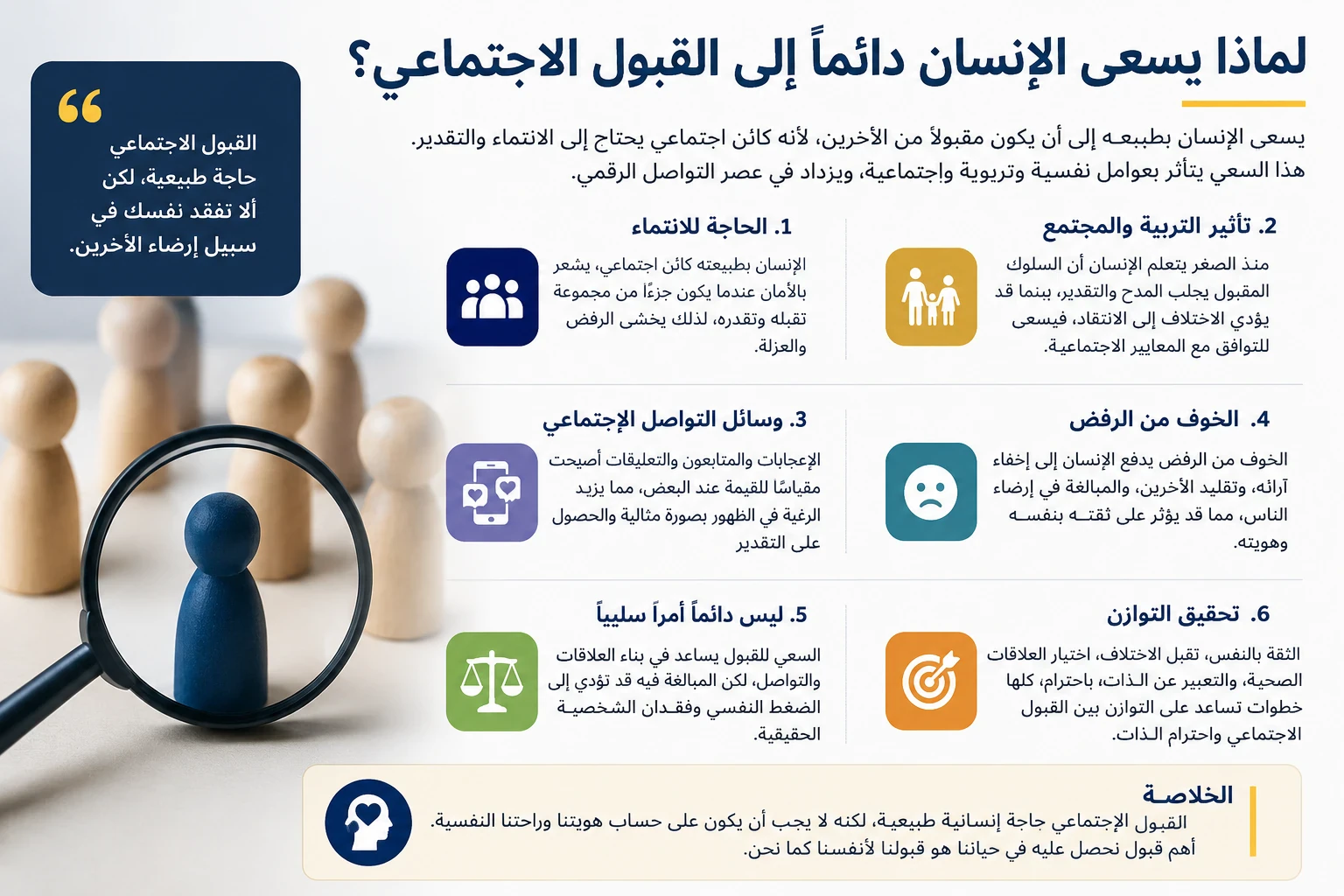 image about لماذا يسعى الإنسان دائمًا إلى القبول الاجتماعي؟