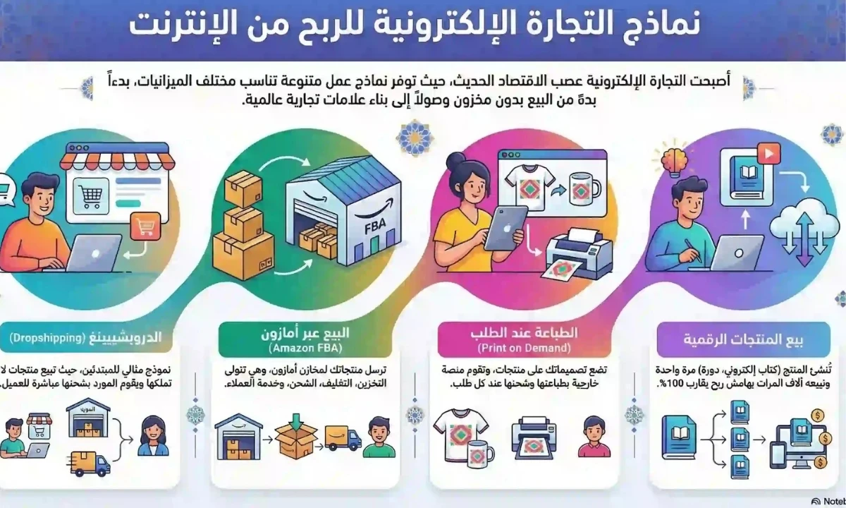 image about أفضل طرق الربح من الذكاء الاصطناعي في 2026 للمبتدئين بدون رأس مال