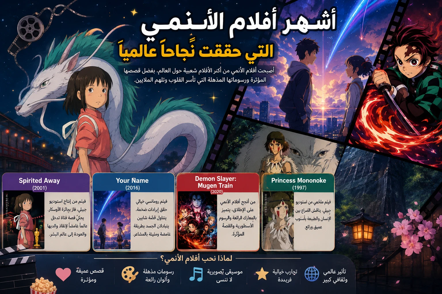 image about 🌟 أشهر أفلام الأنمي التي حققت نجاحًا عالميًا 🎬🎌