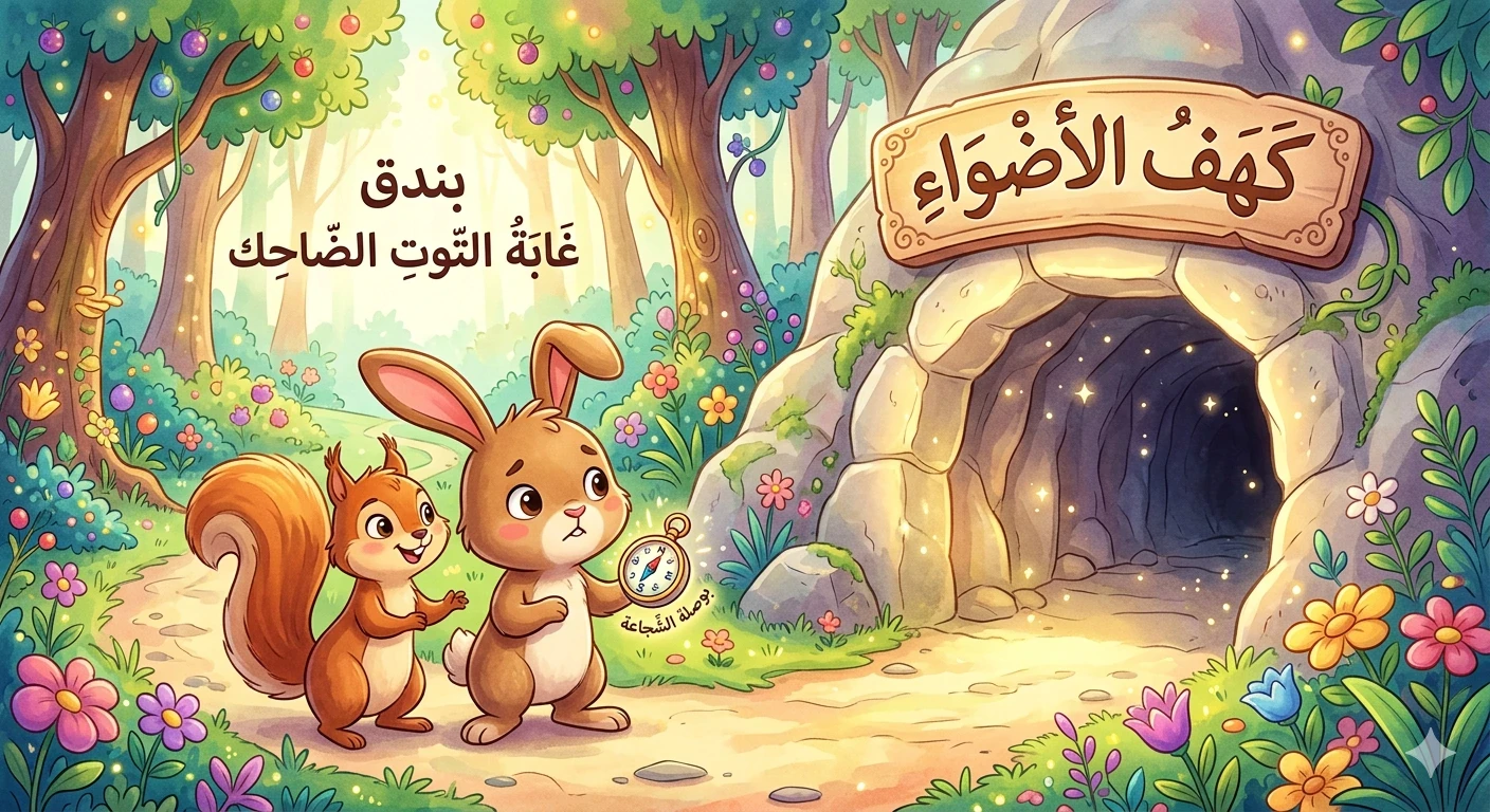 image about مغامرة الأرنب بندق وبوصلة الشجاعة
