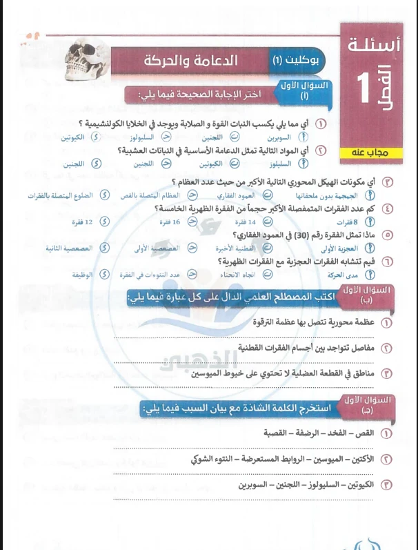image about تحميل كتاب كراسة الذهبي في الأحياء للصف الثالث الثانوي الأزهري 2026 PDF مجانا