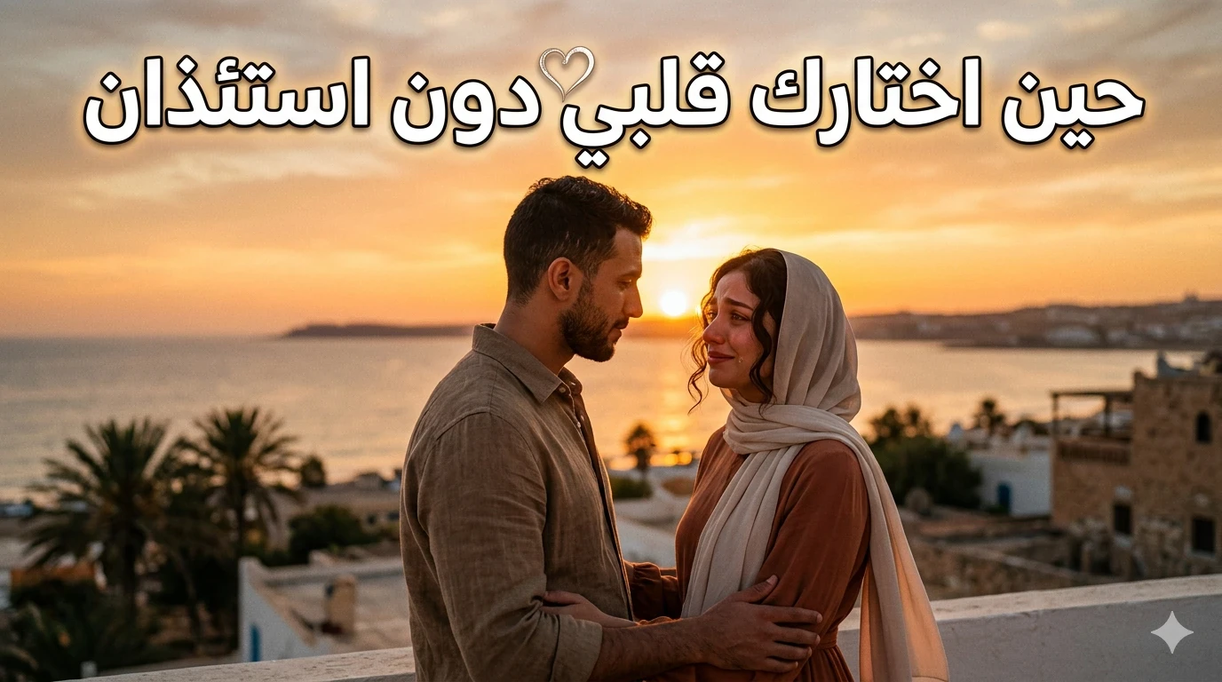 image about حين اختارك قلبي دون استئذان