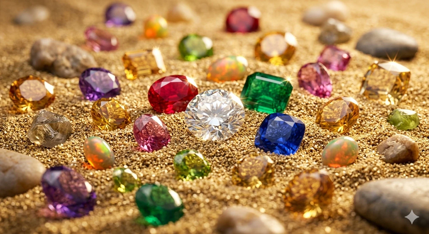 image about 💎 كنوز الأرض.. دليل السحر والجمال في عالم الأحجار الكريمة 💎