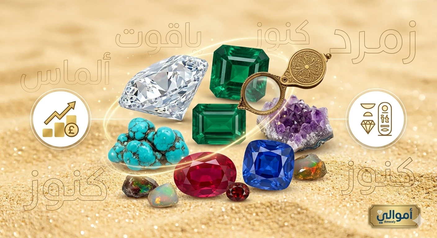 image about 💎 كنوز الأرض.. دليل السحر والجمال في عالم الأحجار الكريمة 💎