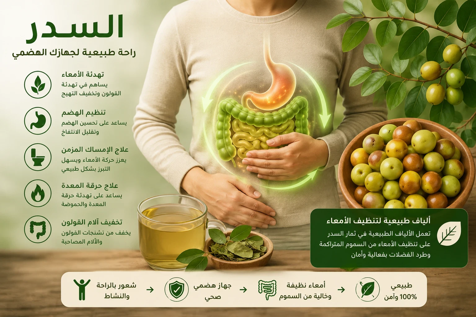 image about فوائد السدر الصحية: 6 أسرار علاجية مذهلة تجعلها شجرة مباركة .