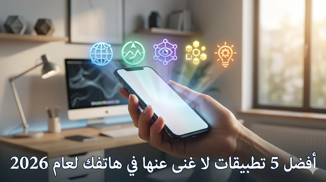 image about أفضل 5 تطبيقات لا غنى عنها في هاتفك لعام 2026.