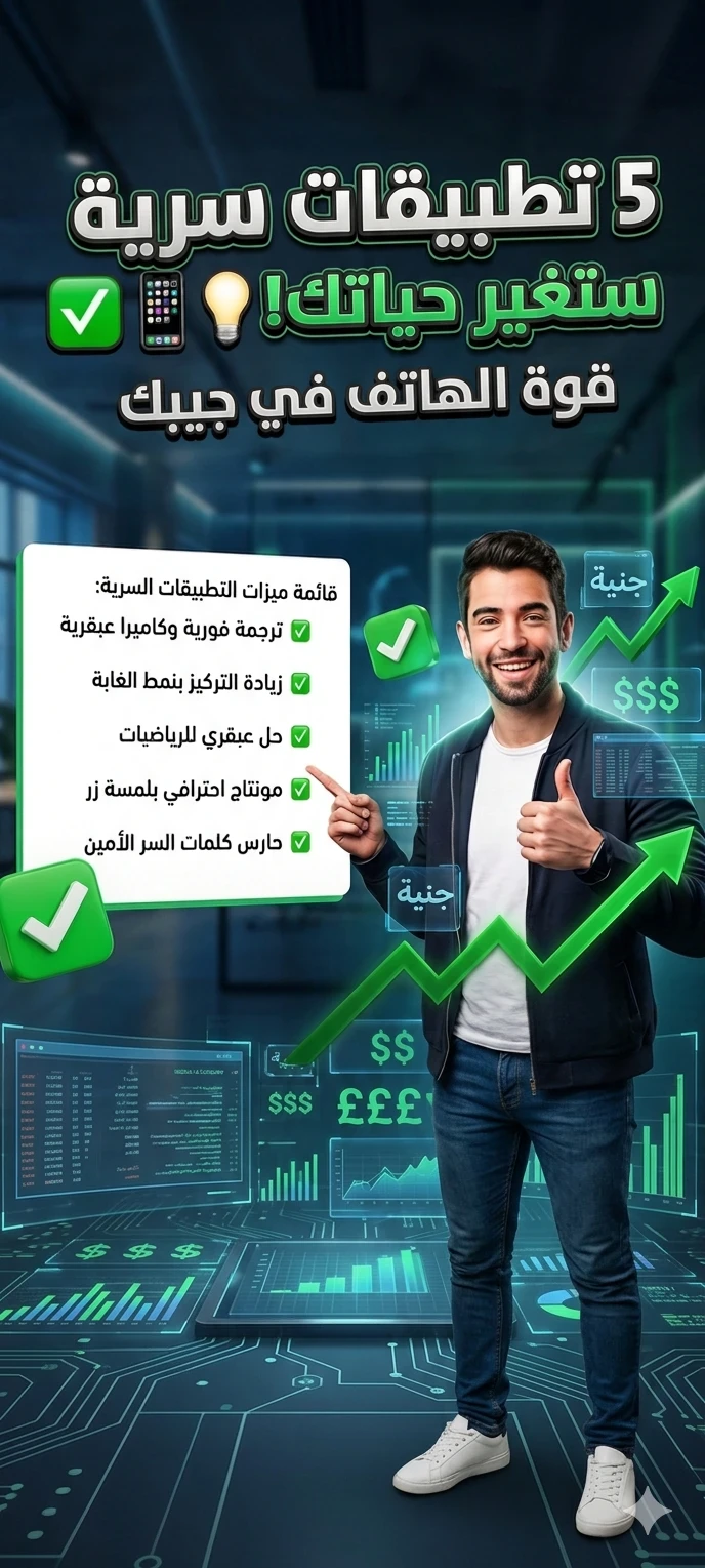 image about 5 تطبيقات أندرويد سرية لعام 2026 لم تسمع عنها من قبل (ستدهشك قدراتها)